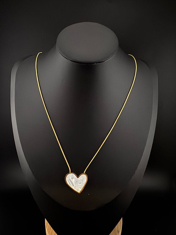 Anti-Tarnish Water resistant 18K Gold color plated necklace /everyday jewelry/Simple Office wear necklace/gold jewelry/Light weight jewelry