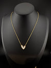 Anti-Tarnish Water resistant 18K Gold color plated necklace /everyday jewelry/Simple Office wear necklace/gold jewelry/Light weight jewelry