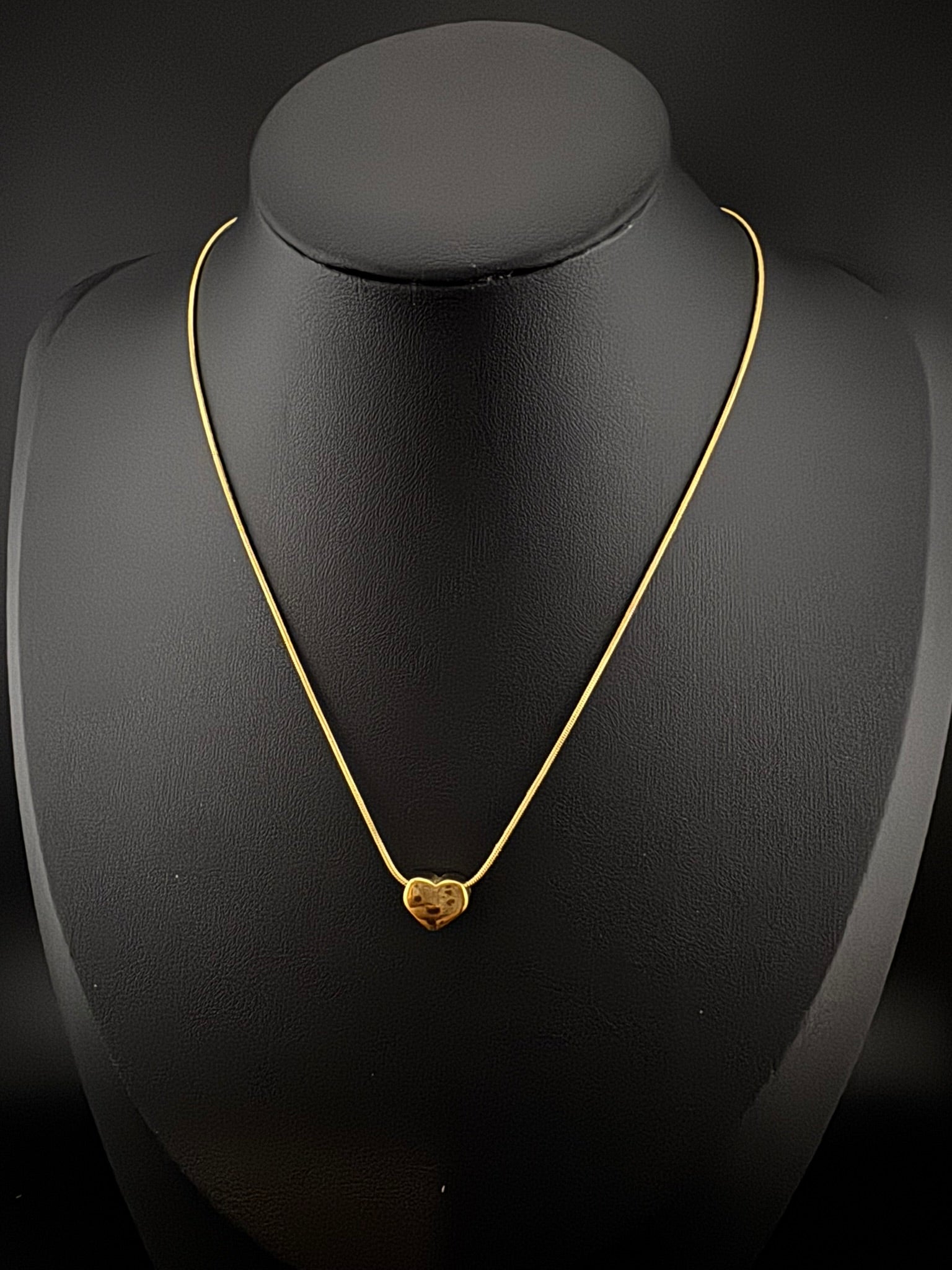 Anti-Tarnish Water resistant 18K Gold color plated necklace /everyday jewelry/Simple Office wear necklace/gold jewelry/Light weight jewelry