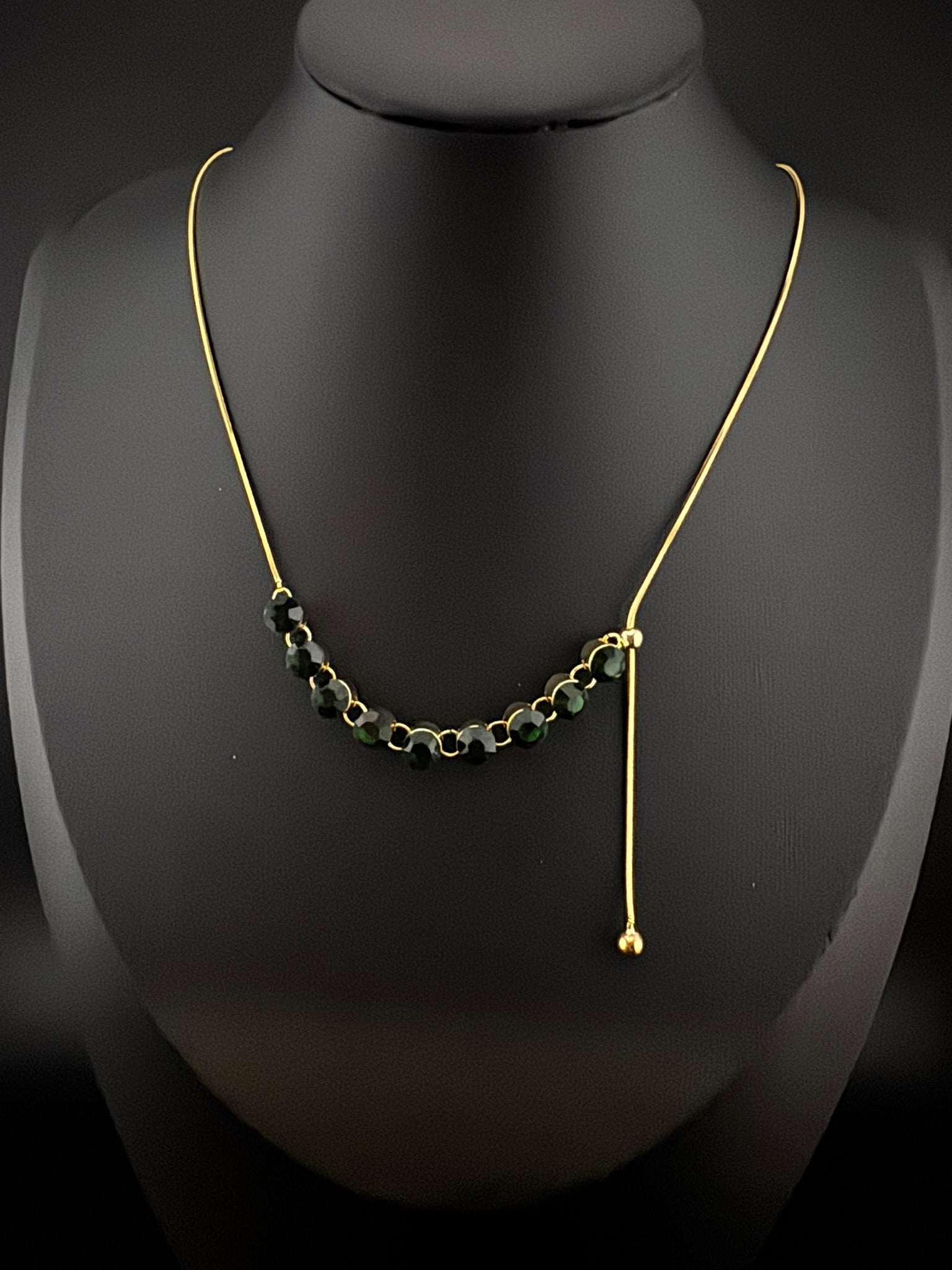 Anti-Tarnish Water resistant 18K Gold color plated necklace /everyday jewelry/Simple Office wear necklace/gold jewelry/Light weight jewelry