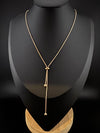 Anti-Tarnish Water resistant 18K Gold color plated necklace/everyday jewelry/Simple Office wear necklace/gold jewelry/Light weight jewelry