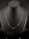 Anti-Tarnish Water resistant 18K Gold color plated necklace/everyday jewelry/Simple Office wear necklace/gold jewelry/Light weight jewelry