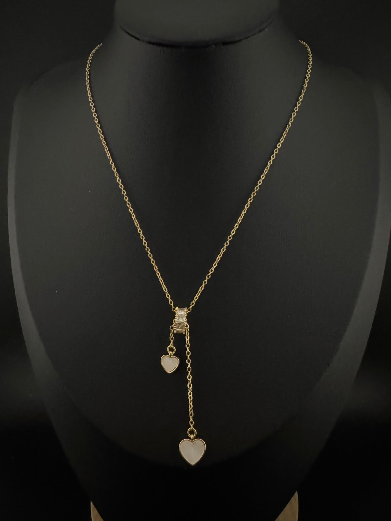 Anti-Tarnish Water resistant 18K Gold color plated necklace/everyday jewelry/Simple Office wear necklace/gold jewelry/Light weight jewelry