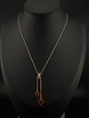 Anti-Tarnish Water resistant 18K Gold color plated necklace/everyday jewelry/Simple Office wear necklace/gold jewelry/Light weight jewelry