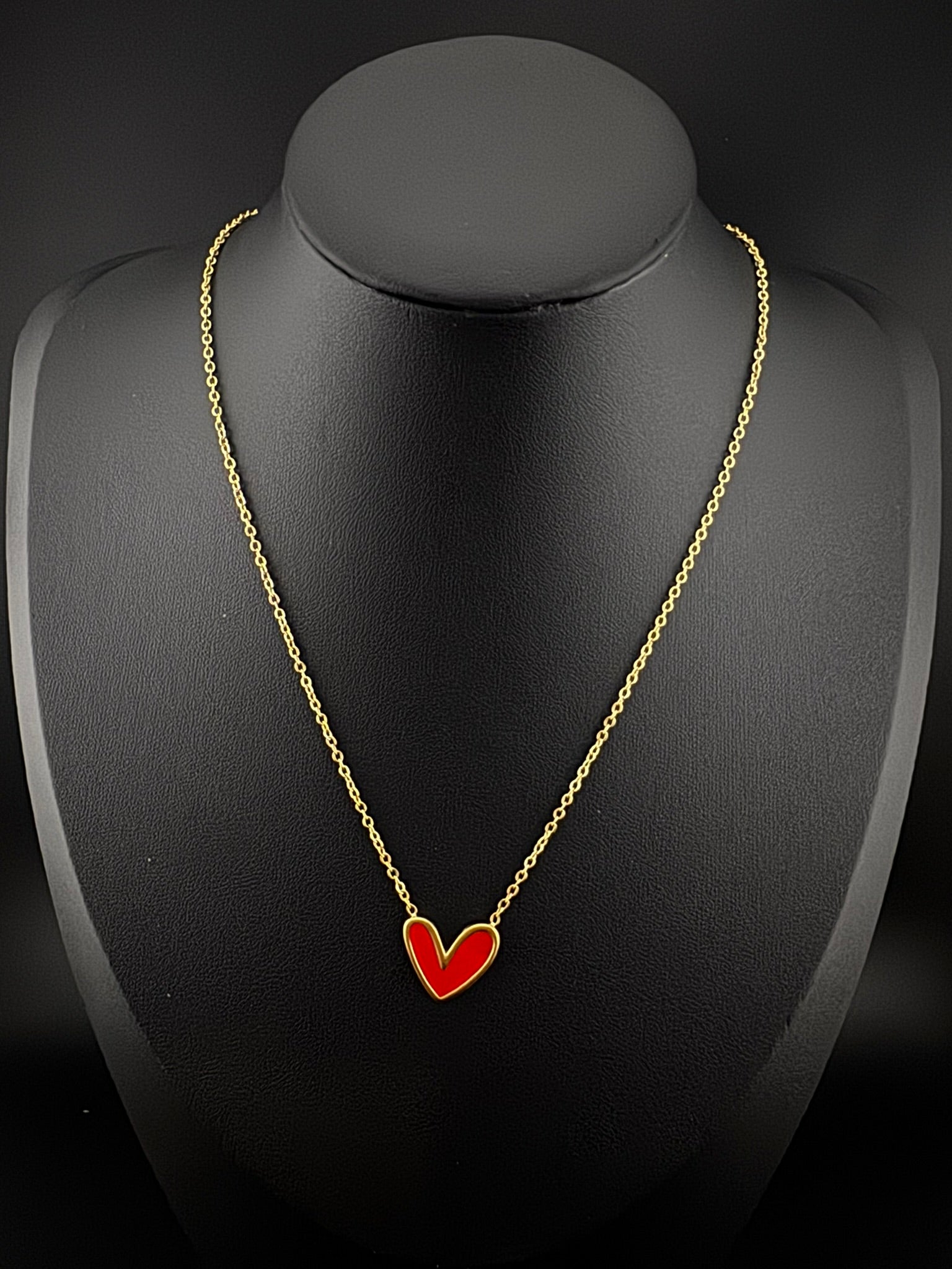 Anti-Tarnish Water resistant 18K Gold color plated necklace/everyday jewelry/Simple Office wear necklace/gold jewelry/Light weight jewelry