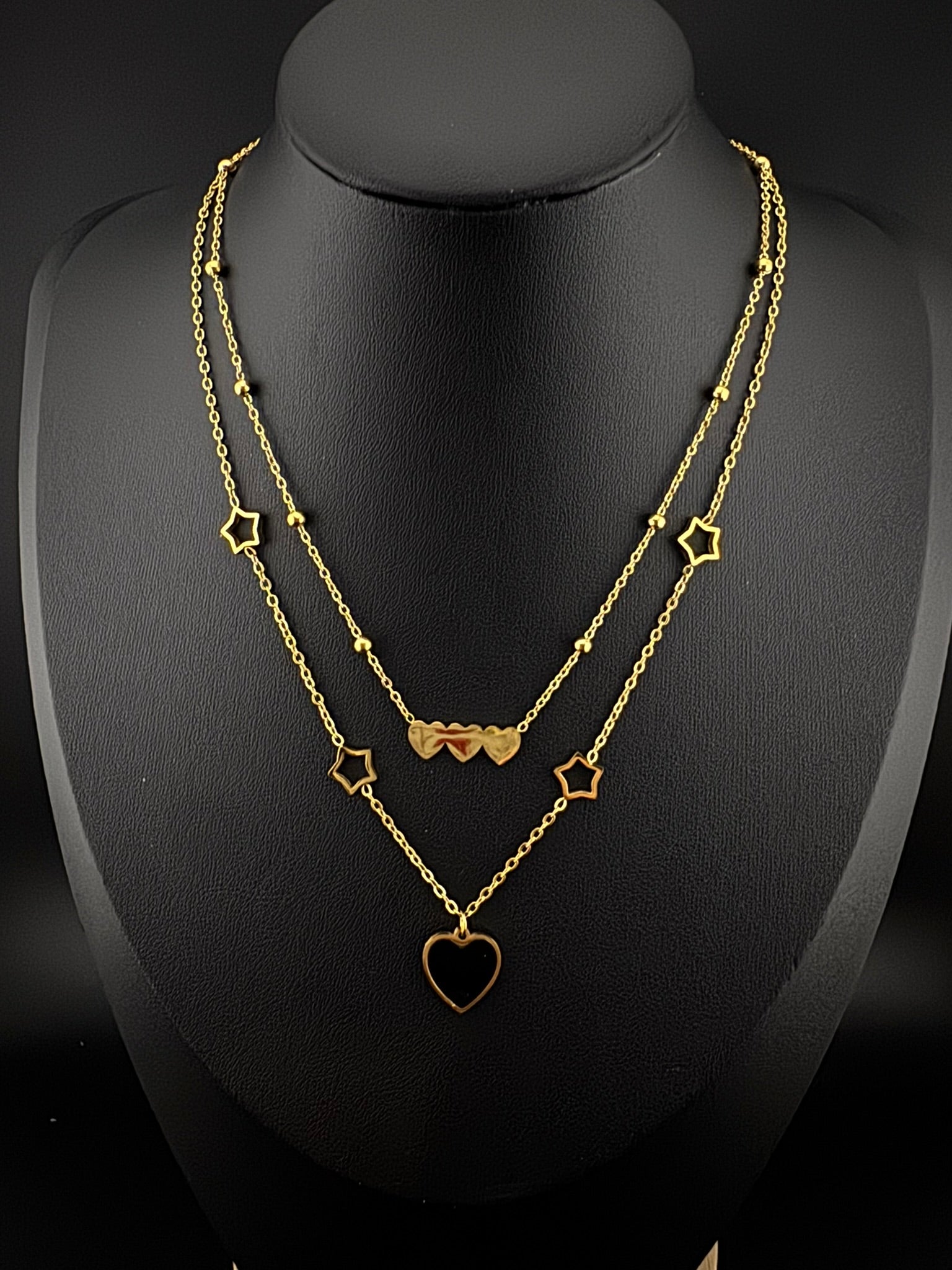 Anti-Tarnish Water resistant 18K Gold color plated necklace/everyday jewelry/Simple Office wear necklace/gold jewelry/Light weight jewelry