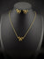 Anti-Tarnish Water resistant 18K Gold color plated necklace/everyday jewelry/Simple Office wear necklace/gold jewelry/Light weight jewelry