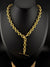 Anti-Tarnish Water resistant 18K Gold color plated thick necklace/Partywear jewelry/Office wear necklace/gold jewelry/Light weight jewelry