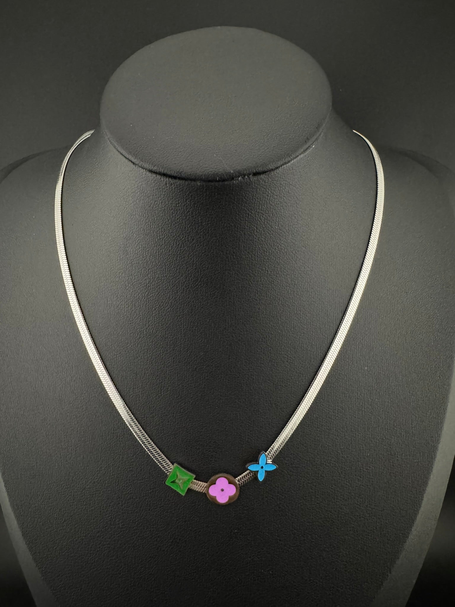 Anti-Tarnish Water resistant 18K Gold color plated Brand Inspired necklace