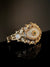 Premium Quality Moissanite Kundan, Mother Of Pearls is Designer inspired Bracelet/Adjustable broad Bracelet/Indian jewelry/Golden Bracelet