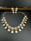 Polki Premium Quality Tyaani Kundan High Gloss Polish Necklace set with earring/Indian jewelry/Bridal Necklace set/Bridesmaids gift/wedding