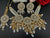 Kundan Heavy Bridal Necklace Set/High Quality Kundan set/Bridal necklace set with Big Studs and Tika/Bridal Jewelry/Indian Bridal set