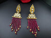 Premium High Quality Tyaani Kundan with Onyx beads is Tyaani inspired designer earring/Chandelier earring/Lightweight Earring/Bridal wear