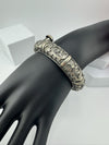 Openable Oxidized German Silver Designer One bangle only