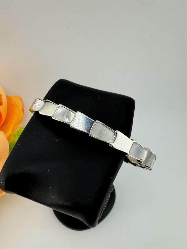 High Quality Silver/Gold Polish Mother of Pearl Openable Bracelet Designer bracelet/Designer Bracelet/Indian Jewelry/Openable bangle