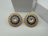 High Quality Premium Moissanite Kundan, CZ and stones is designer Big stud earrings/Big kundan Stud earrings/statement Oversized stud