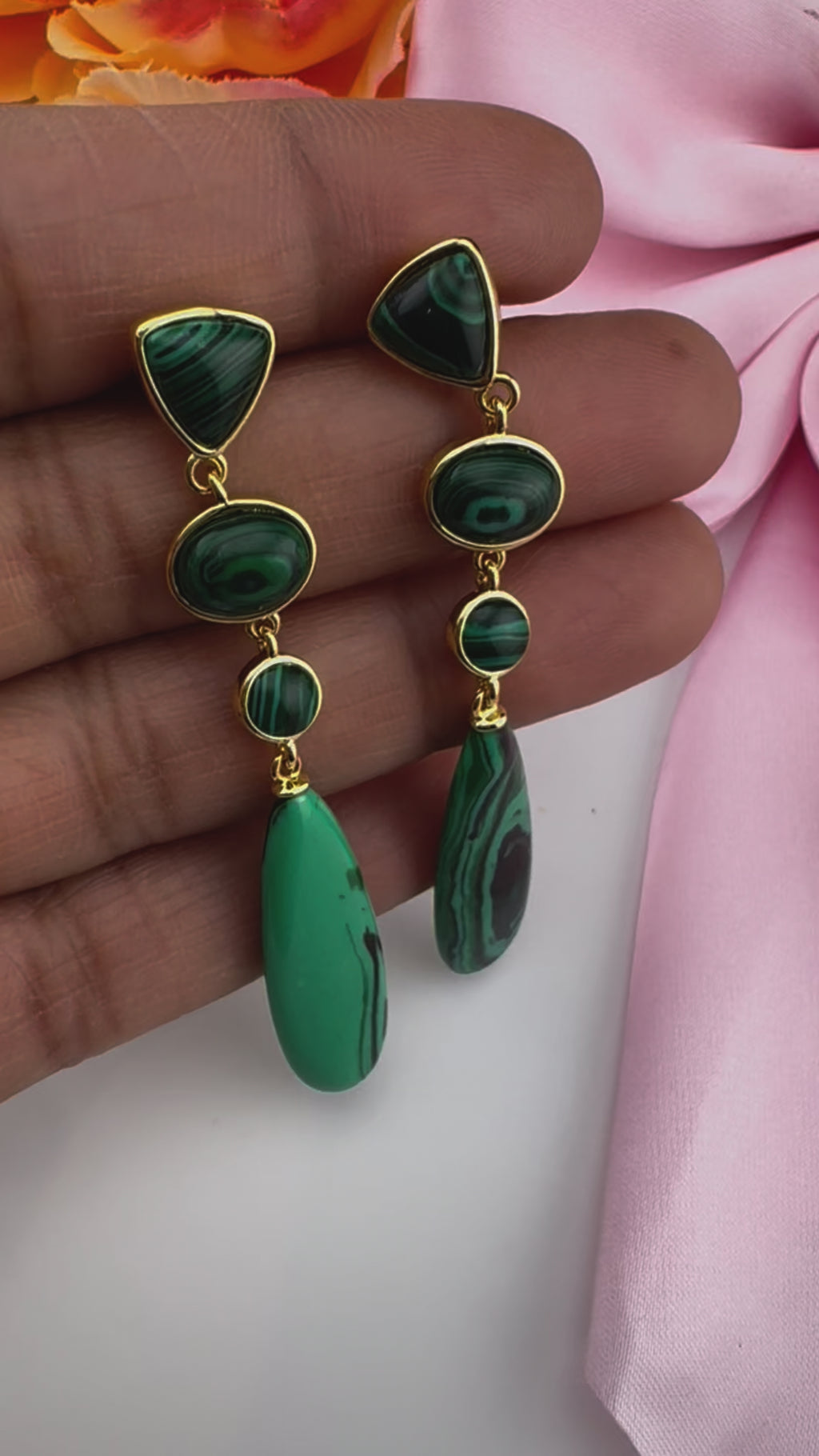 Premium 925 silver polish All Natural stone, pearl, CZ, Drop earring designer inspired Drop Dangle earrings/Unique earrings/Indian Jewelry