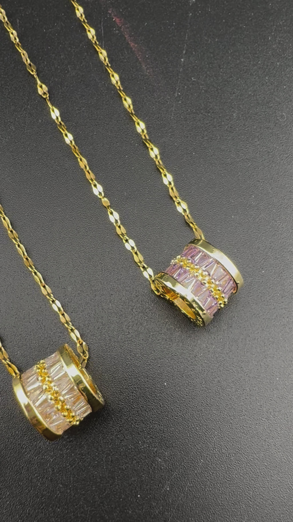 Anti-Tarnish Water resistant 18K Gold color plated necklace/Kids jewelry/Simple Office wear necklace/Everyday jewelry/Light weight jewelry