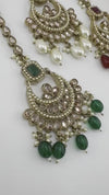 Polki Matt gold polish Tikka Only, Hair accessories