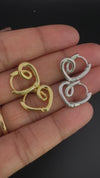 Anti-Tarnish Water resistant Gold Hoop earrings in drop design/Everyday earrings/Light weight everyday jewelry/office wear/daily wear hoops